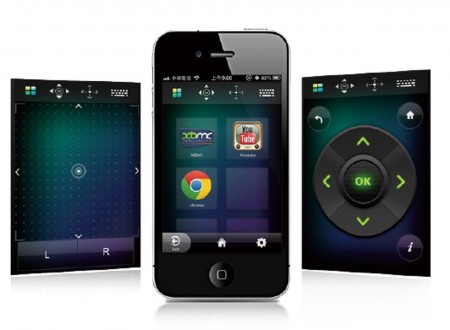 Qnaps app Q_Remote ger dig ett virtuellt tangentbord och musfunktion på en iPad-/iPhone. Med den officiella XBMC Remote-appen kan du styra mediespelaren med såväl iOS- som Androidenheter.
