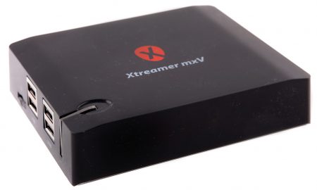 Xtreamer mxV Pro är en Ultra HD-mediespelare med möjlighet att ta emot och visa Ultra HD-tv via satellit, marknät och IP.