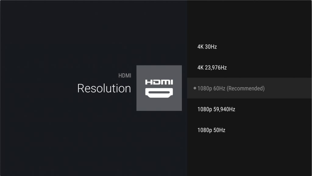 Nvidia Shield klarar 4K upp till 60 Hz och stegen där emellan har visat sig vara bra att ha beroende på hur innehållet är skapat.