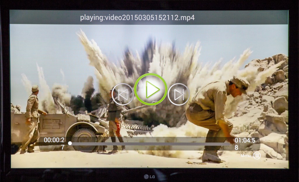 Xtreamer Prodigy 4K kan både spela in och spela upp HEVC-komprimerad film i upp till Ultra HD-upplösning på 3 840 x 2 160.