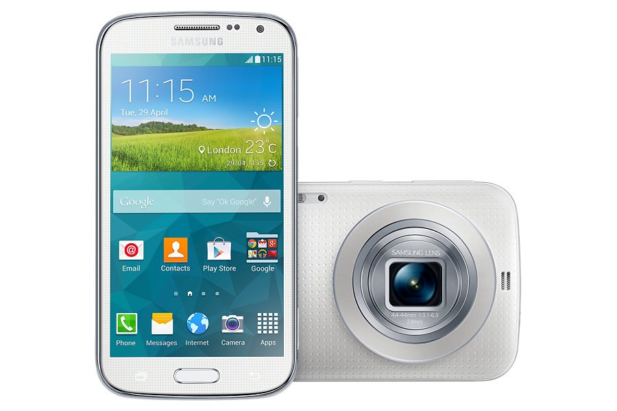 Samsung Galaxy K Zoom med 10x optisk zoom.