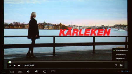 SVT Play och andra strömmande filmtjänster går fint att köra om du hämtar rätt app.