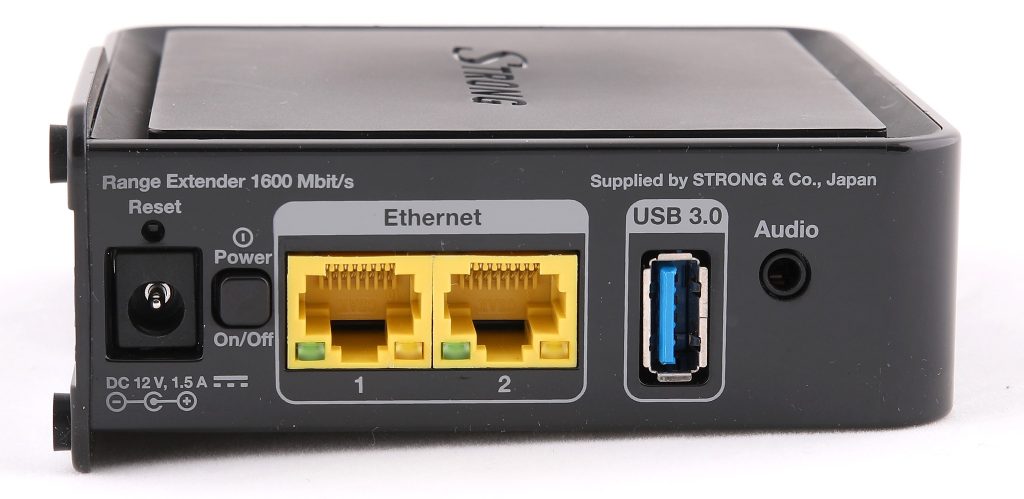 Två Gbit/s Ethernet, usb 3.0 och en audio-kontakt på varje enhet ger stor flexibilitet och många möjligheter. 
